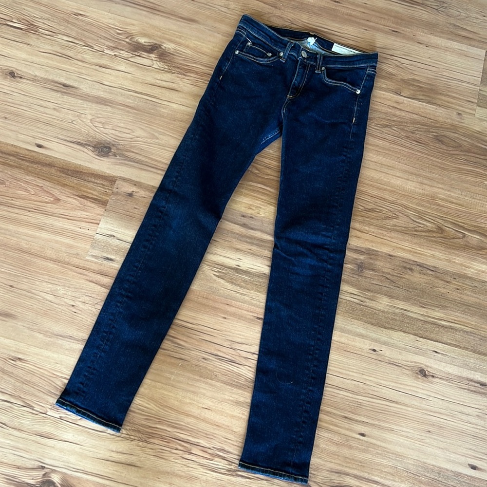 Rag and Bone high rise skinny
